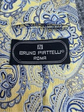 Bruno Piatelli Pure Silk Multicolor Paisley Neck Tie
